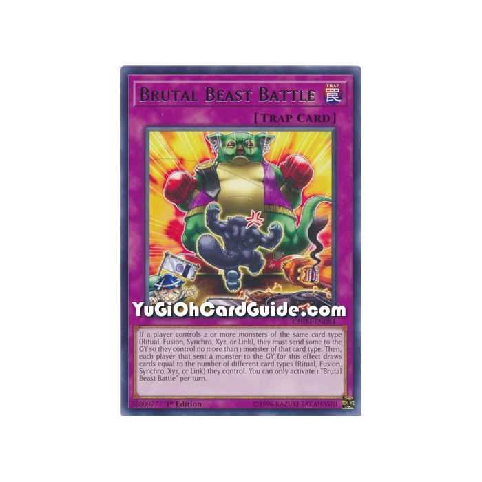 Brutal Beast Battle (Rare) – Chaos Impact | Carta YUGIOH en México
