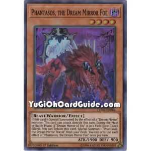 Phantasos, the Dream Mirror Foe (Super Rare) – Chaos Impact | Carta YUGIOH en México