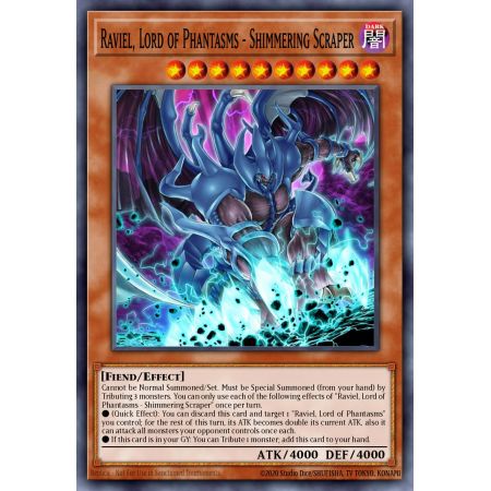 Raviel, Lord of Phantasms - Shimmering Scraper (Ultra Rare)