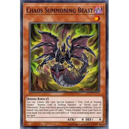 Chaos Summoning Beast (Common)