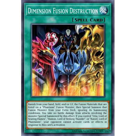 Dimension Fusion Destruction (Super Rare)
