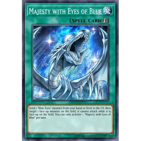 Majesty with Eyes of Blue (Common)