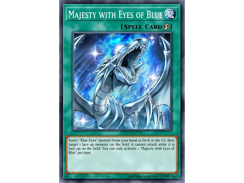 Majesty with Eyes of Blue (Common)
