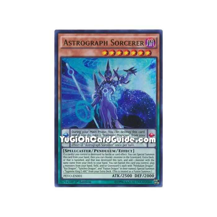 Astrograph Sorcerer (Ultra Rare) – Pendulum Evolution | Carta YUGIOH en México