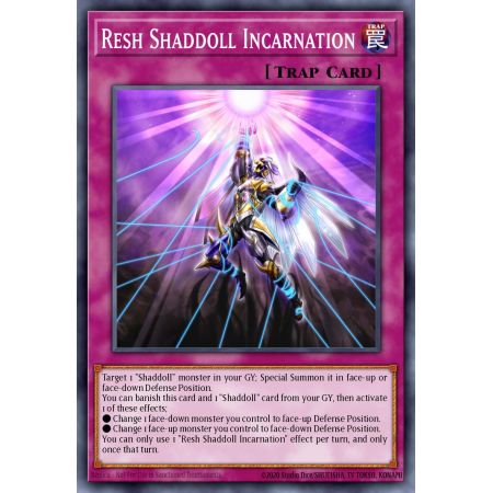 Resh Shaddoll Incarnation (Super Rare)