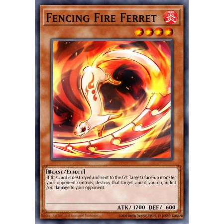 Fencing Fire Ferret (Common)