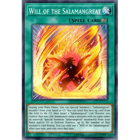 Will of the Salamangreat (Common)