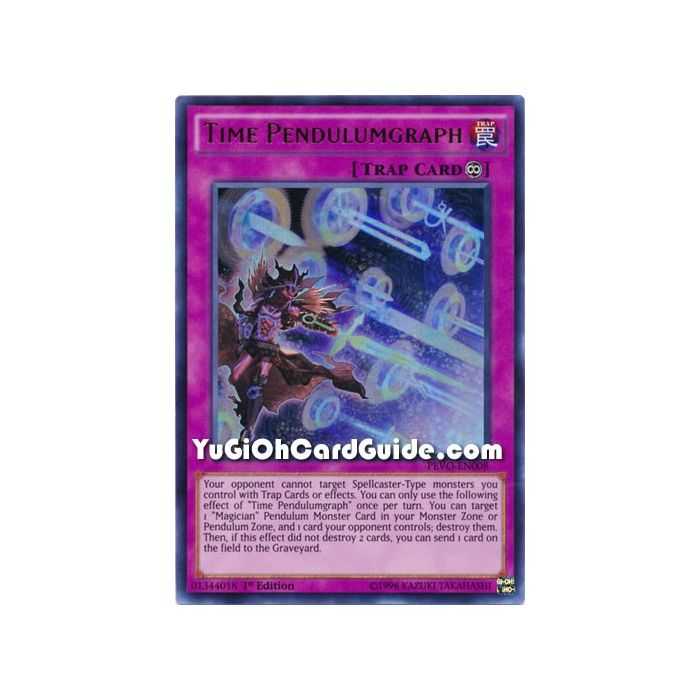 Time Pendulugraph (Ultra Rare) – Pendulum Evolution | Carta YUGIOH en México