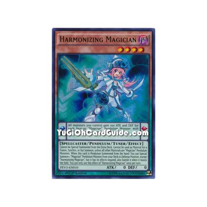 Harmonizing Magician (Ultra Rare) – Pendulum Evolution | Carta YUGIOH en México