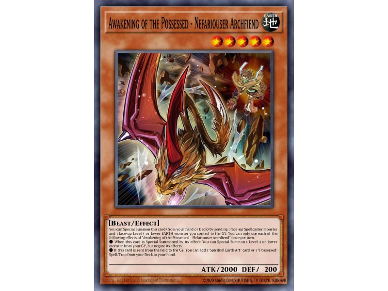Awakening of the Possessed - Nefariouser Archfiend (Ultra Rare)