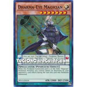 Dharma-Eye Magician (Super Rare) – Pendulum Evolution | Carta YUGIOH en México