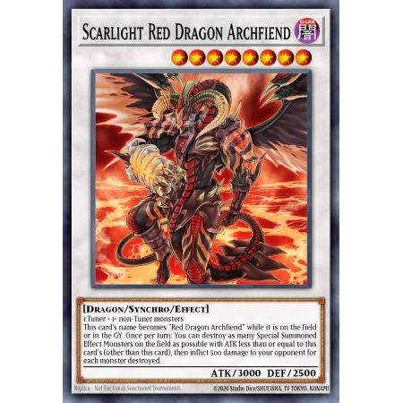 Scarlight Red Dragon Archfiend (Common)