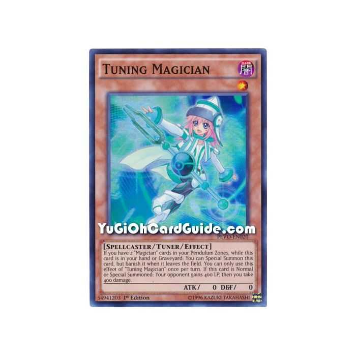 Tuning Magician (Super Rare) – Pendulum Evolution | Carta YUGIOH en México