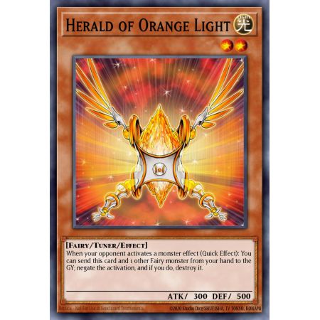 Herald of Orange Light (Common)
