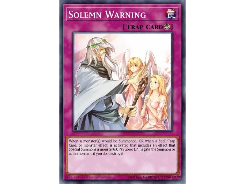 Solemn Warning (Common)
