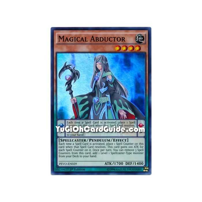 Magical Abductor (Super Rare) – Pendulum Evolution | Carta YUGIOH en México
