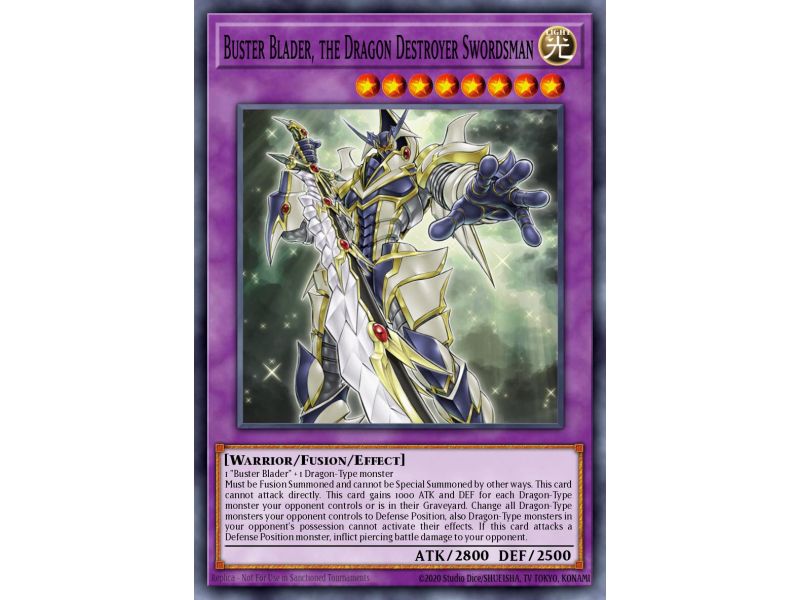 Buster Blader, the Dragon Destroyer Swordsman (Common)