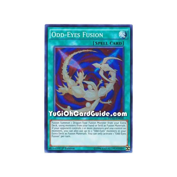 Odd-Eyes Fusion (Super Rare) – Pendulum Evolution | Carta YUGIOH en México