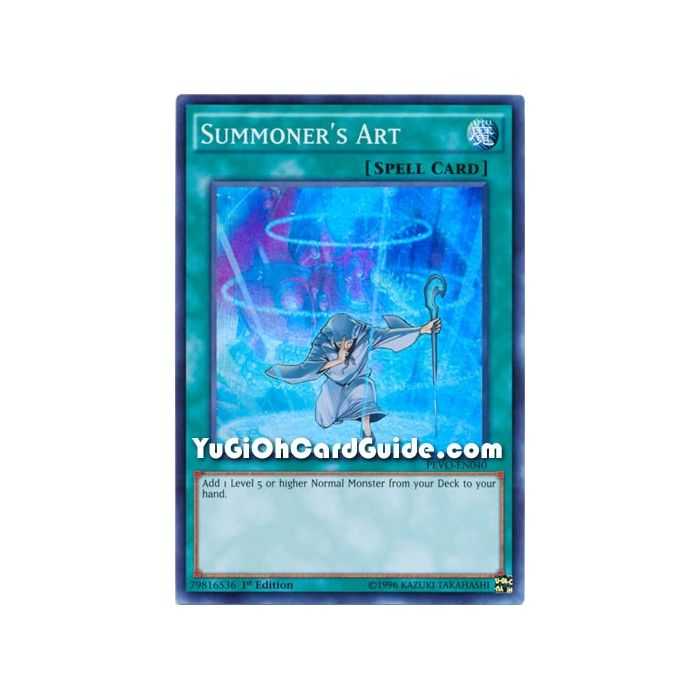 Summoners Art (Super Rare) – Pendulum Evolution | Carta YUGIOH en México