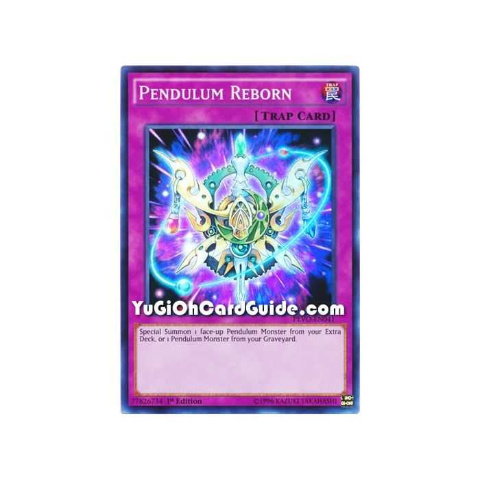 Pendulum Reborn (Super Rare) – Pendulum Evolution | Carta YUGIOH en México