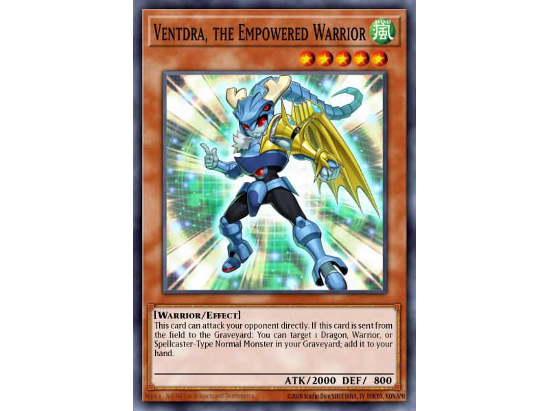 Ventdra, the Empowered Warrior (Common)