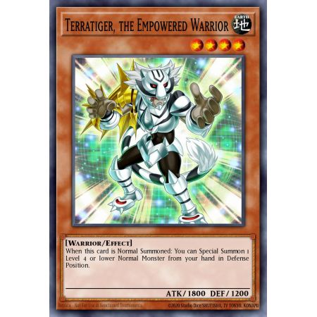 Terratiger, the Empowered Warrior (Common)