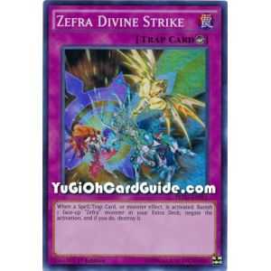 Zefra Divine Strike (Super Rare) – Pendulum Evolution | Carta YUGIOH en México