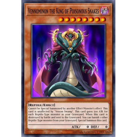 Vennominon the King of Poisonous Snakes (Ultimate Rare)