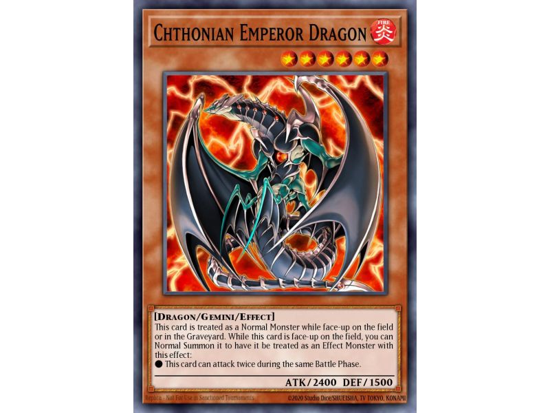 Chthonian Emperor Dragon (Ultimate Rare)