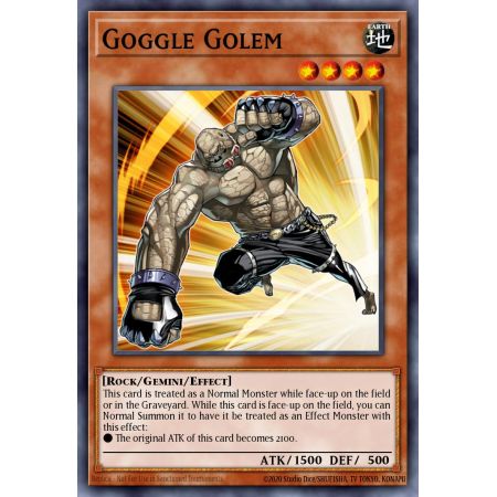 Goggle Golem (Common)