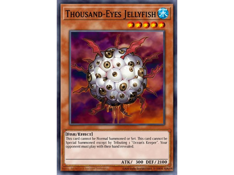 Thousand-Eyes Jellyfish (Rare)