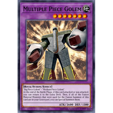 Multiple Piece Golem (Ultimate Rare)