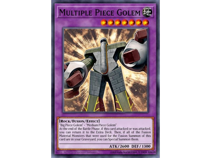 Multiple Piece Golem (Ultimate Rare)