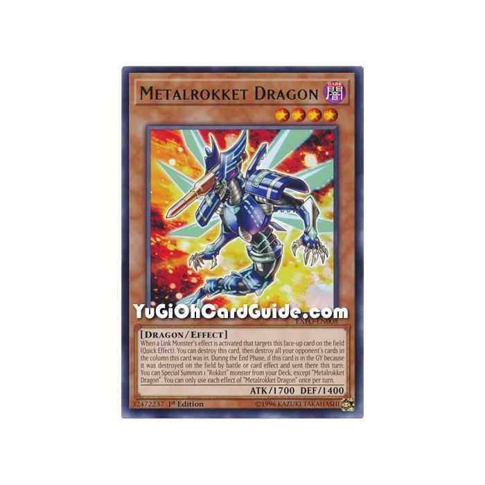 Metalrokket Dragon (Rare) – Extreme Force | Carta YUGIOH en México