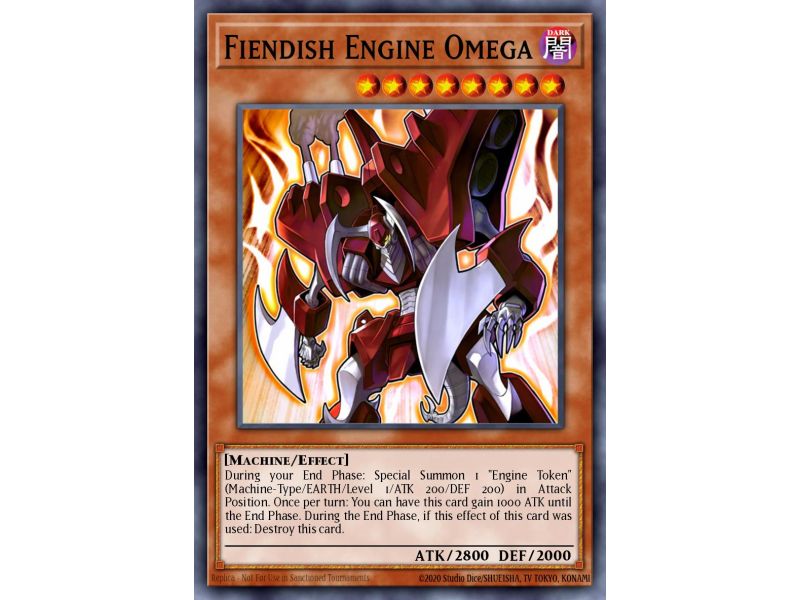 Fiendish Engine Omega (Secret Rare)