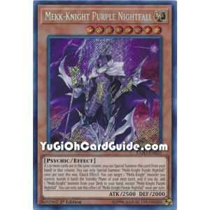 Mekk-Knight Purple Nightfall (Secret Rare) – Extreme Force | Carta YUGIOH en México