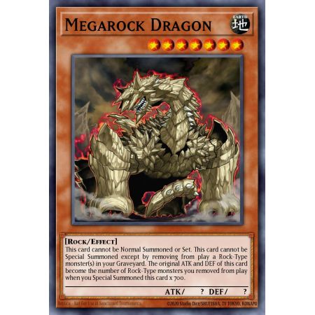 Megarock Dragon (Super Rare)