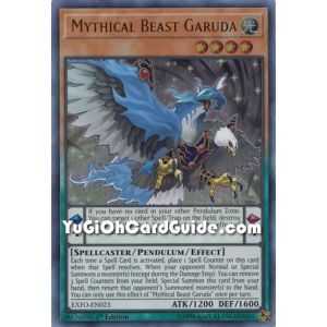 Mythical Beast Garuda (Ultra Rare) – Extreme Force | Carta YUGIOH en México