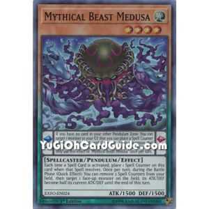 Mythical Beast Medusa (Super Rare) – Extreme Force | Carta YUGIOH en México