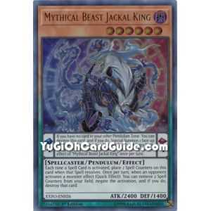 Mythical Beast Jackal King (Ultra Rare) – Extreme Force | Carta YUGIOH en México