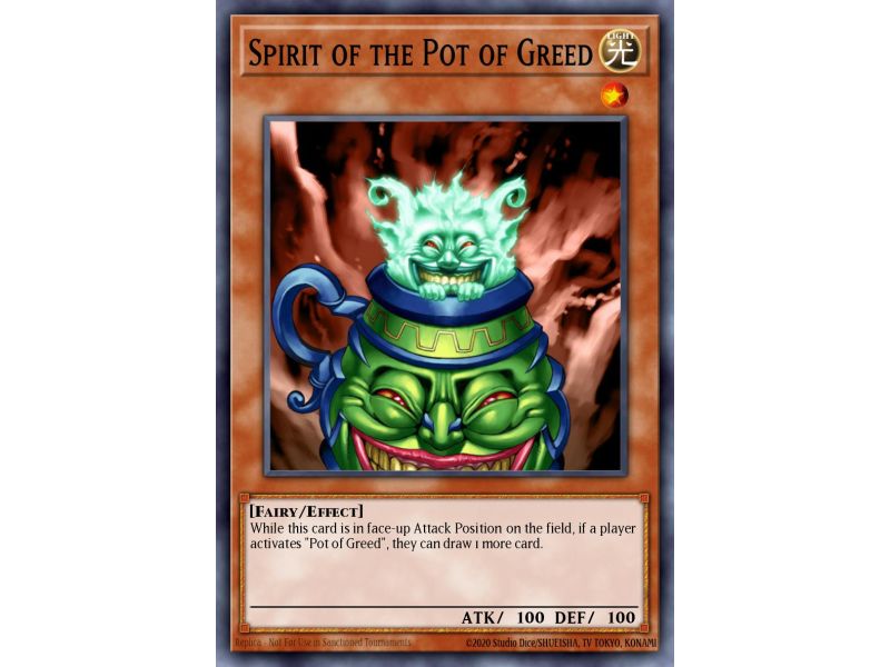 Spirit of the Pot of Greed (Ultra Parallel Rare)