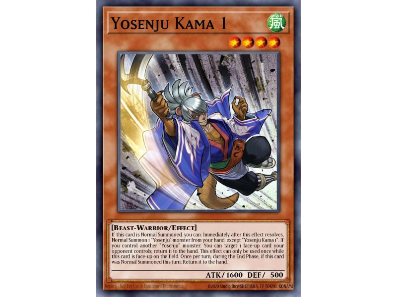 Yosenju Kama 1 (Secret Rare)