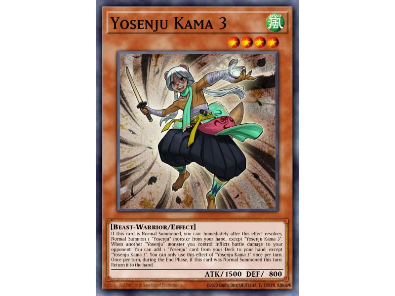 Yosenju Kama 3 (Secret Rare)
