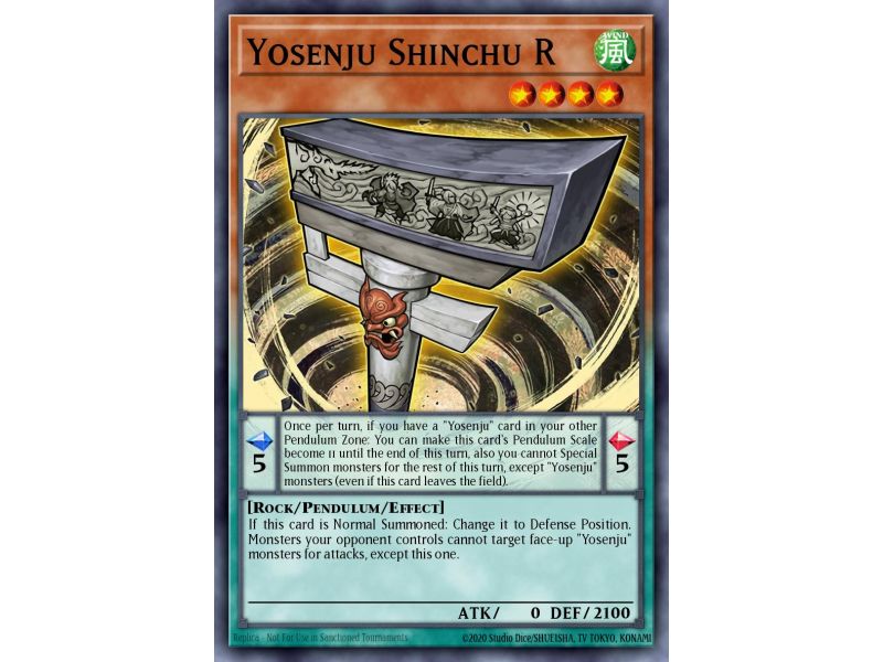 Yosenju Shinchu R (Super Rare)