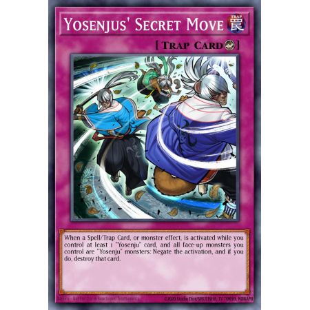 Yosenjus' Secret Move (Super Rare)