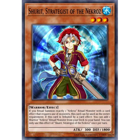 Shurit, Strategist of the Nekroz (Super Rare)
