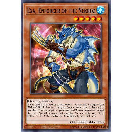 Exa, Enforcer of the Nekroz (Super Rare)