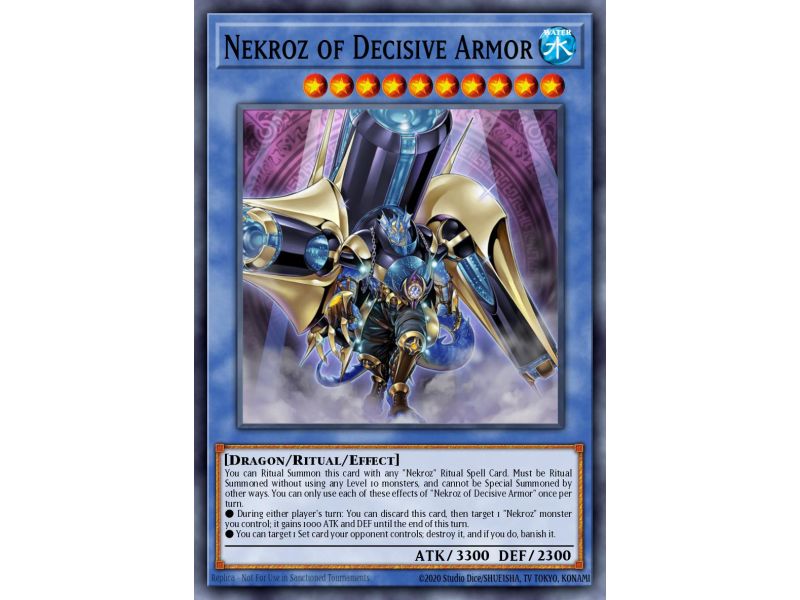 Nekroz of Decisive Armor (Secret Rare)