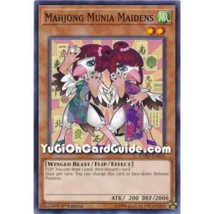 Mahjong Munia Maidens (Common) – Extreme Force | Carta YUGIOH en México