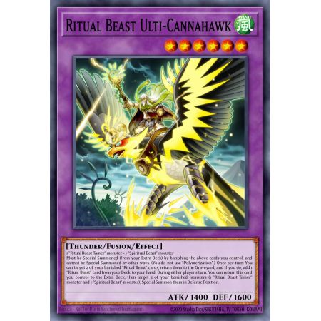 Ritual Beast Ulti-Cannahawk (Secret Rare)